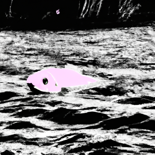 Fisherman's Astonishing Encounter: Elusive Pink Creature Spotted Swimming off Louisiana, Comparable to a Bigfoot Sighting