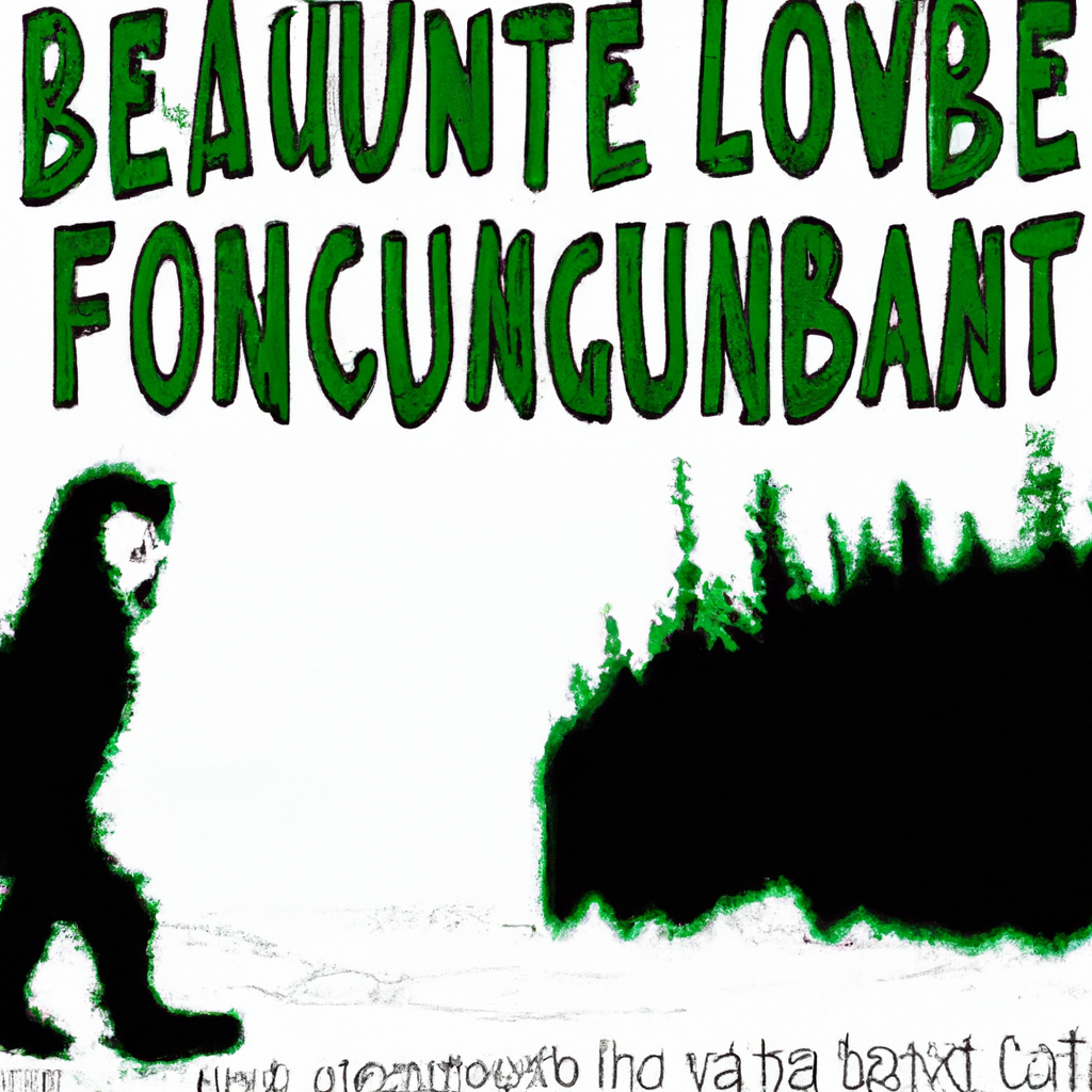 Unbelievable Encounter: Sasquatch Spotted near Lac Du Flambeau Indian Reservation - Don't Miss Out!