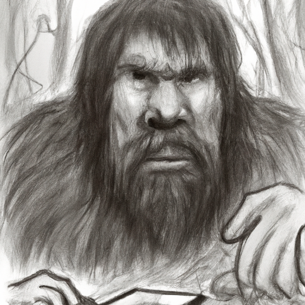 Unveiling the Mysterious Bigfoot: The Sketch Artist's Encounter - Sasquatch Chronicles