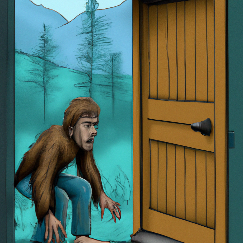 Shocking Encounter: Young Bigfoot Spotted Opening Cabin Door in the Kiamichi Mountains - Sasquatch Chronicles